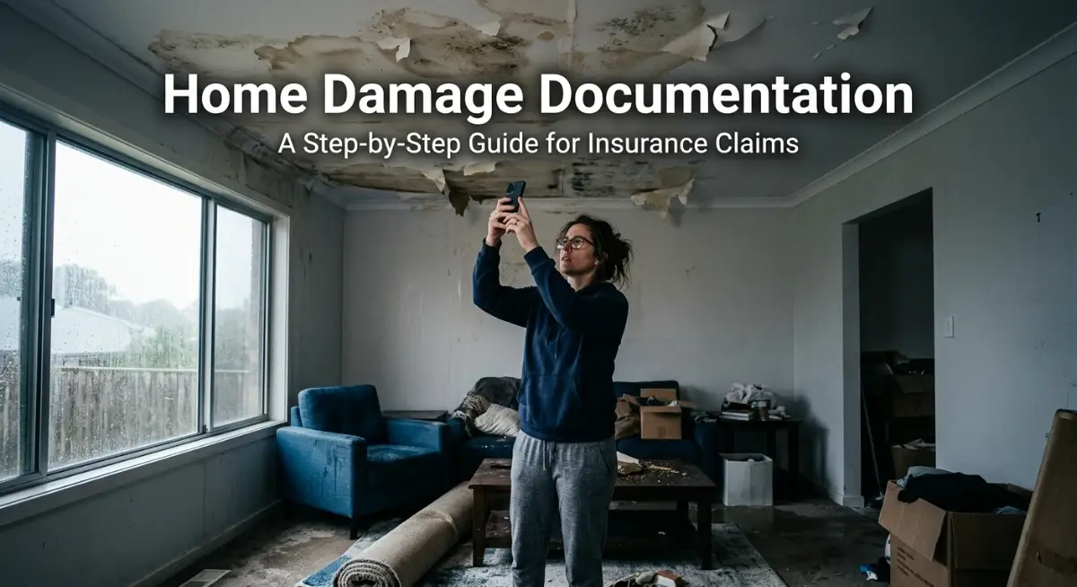 A Secret Blueprint for Documenting Home Damage Perfectly[Step-by-Step]